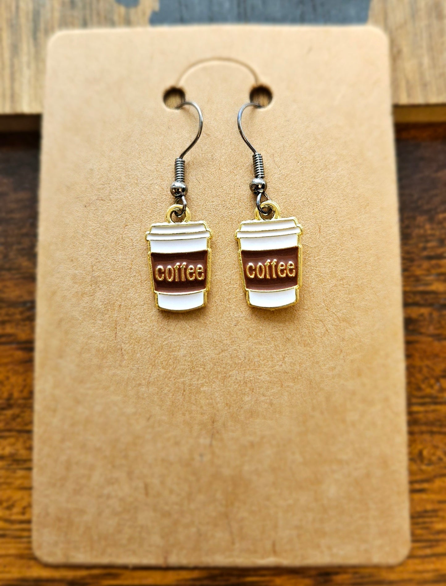 Coffee Cup Earrings