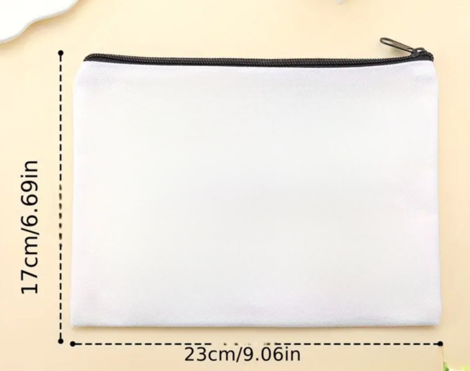 "All I need is coffee and books" Zipper Bag