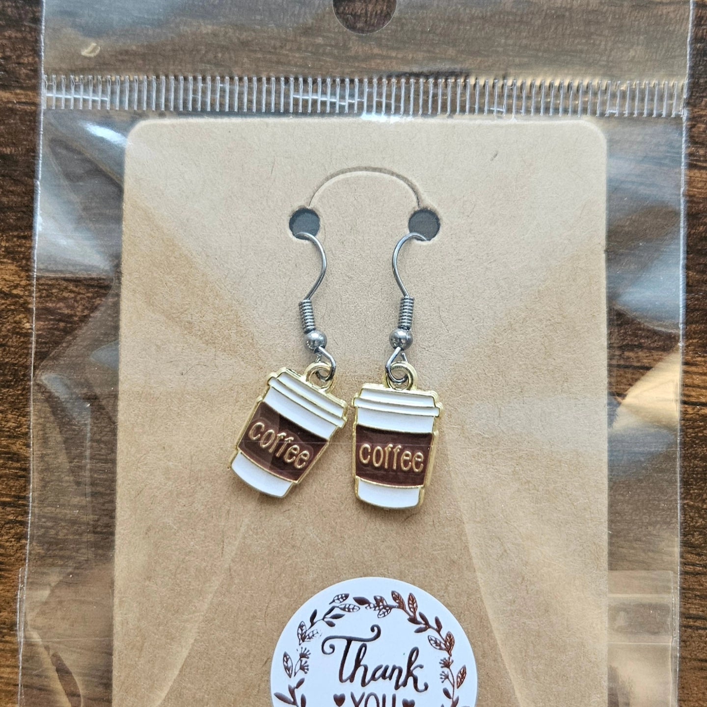 Coffee Cup Earrings