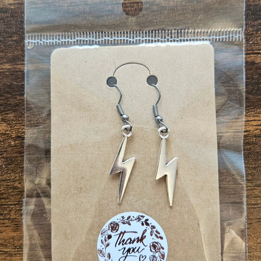 HP Lightning Bolt Earrings