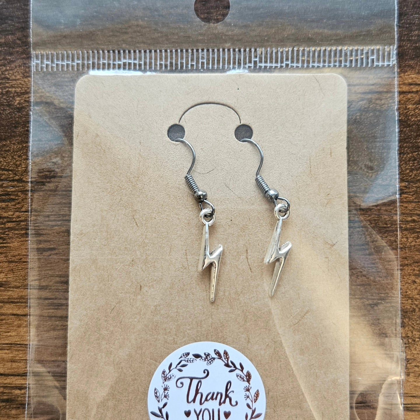 Mini HP Lightning Bolt Earrings