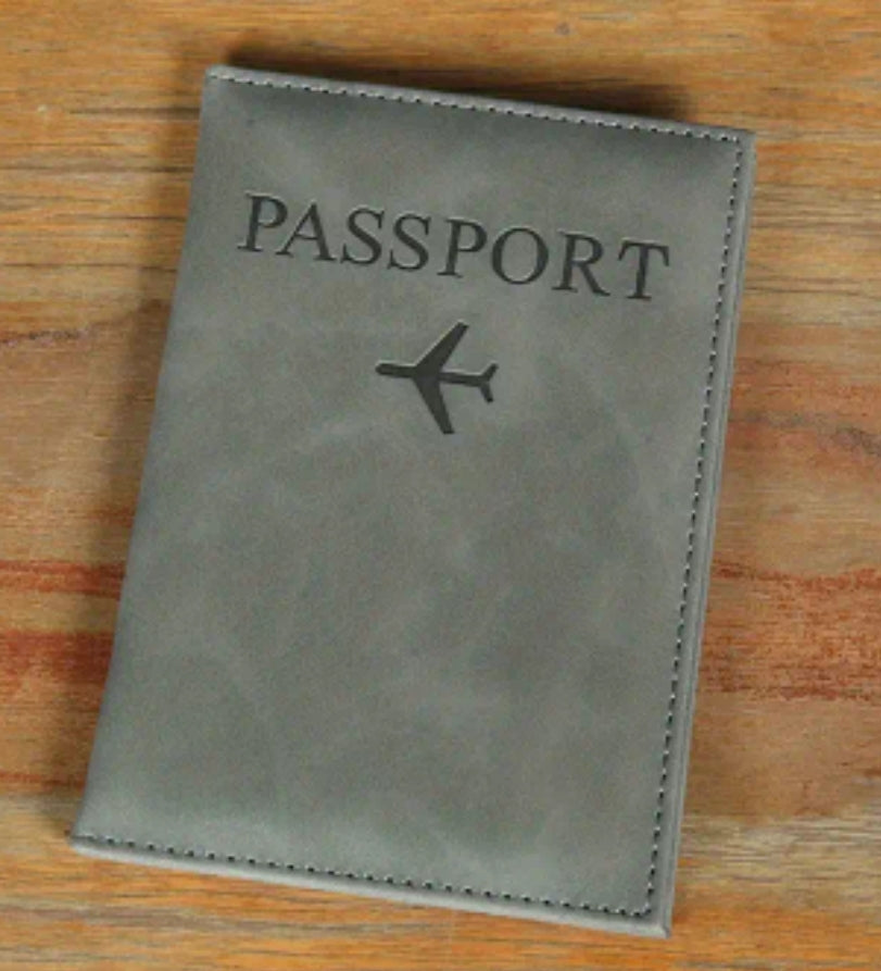 Passport Holder - Grey