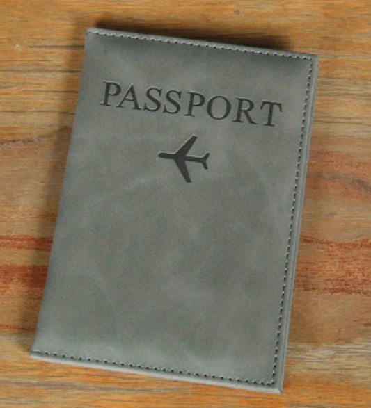 Passport Holder - Grey