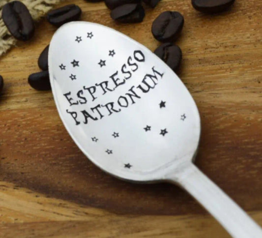 "Espresso Patronum" Spoon