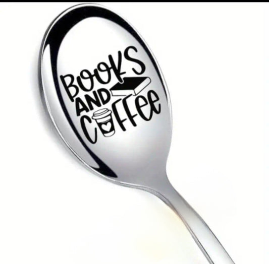 "Books and coffee" Spoon