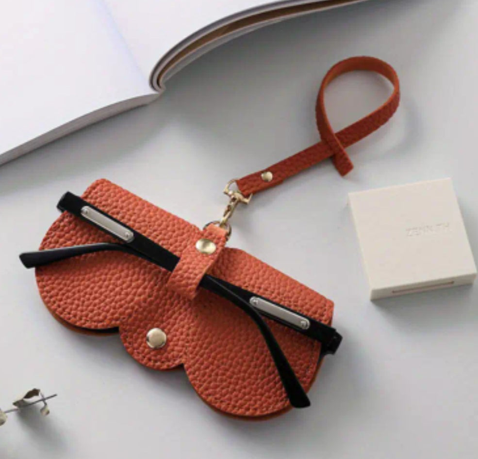 Eyeglass Case - Burnt Orange