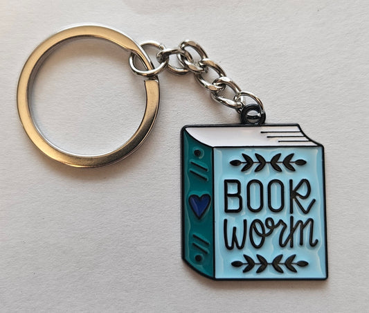 "Bookworm" Keychain