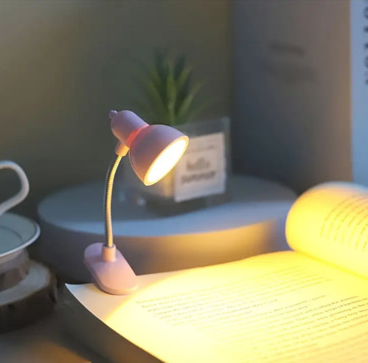 Clip on Book Light - Pink
