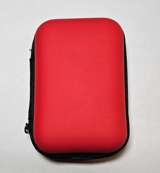 Mini Zipper Case - Red