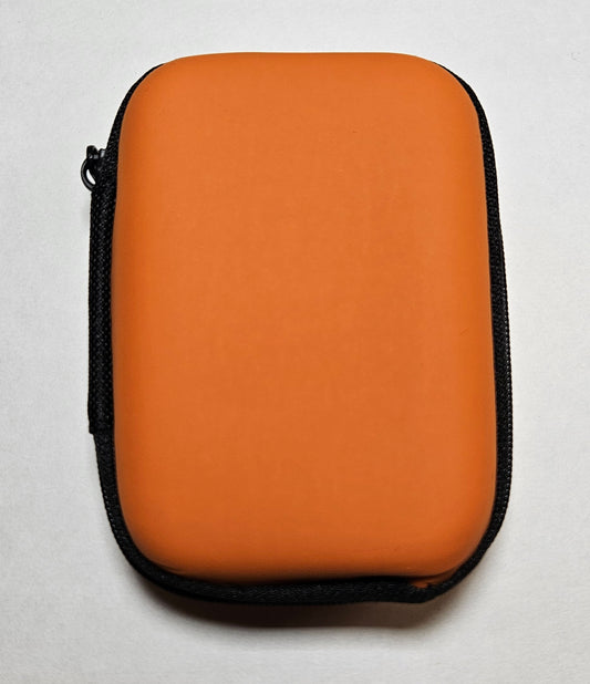 Mini Zipper Case - Orange